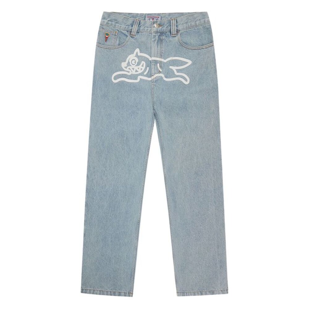 Icecream Men Running Dog Denim Jeans